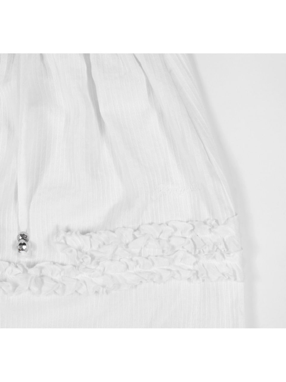 【FANCY CLUB】SHUSHU FRILL CHECK MIDI SKIRT / 【ファンシークラブ】シュシュフリルチェックミディスカート