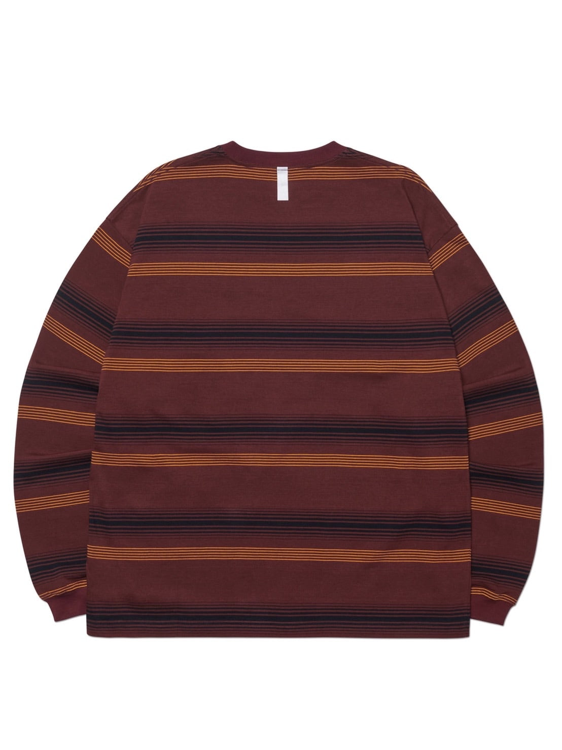 【NOMANUAL】NM STRIPED LONG SLEEVE TEE