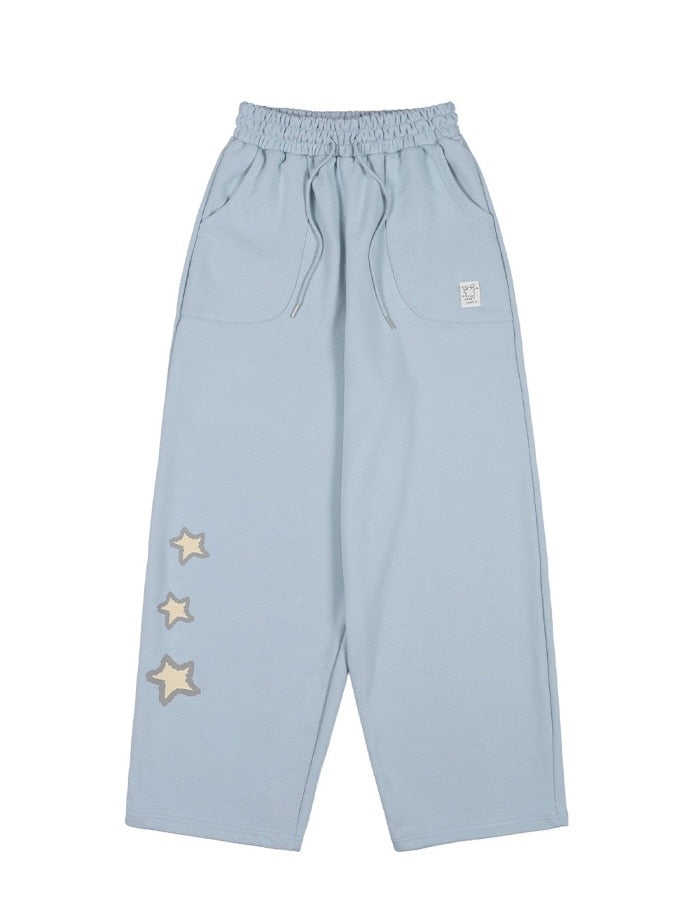 【FANCY X DUSTY】DEVIL & ANGEL PRINTED SWEATPANTS / 【ファンシー X ダスティ】デビル＆エンジェルプリントスウェットパンツ