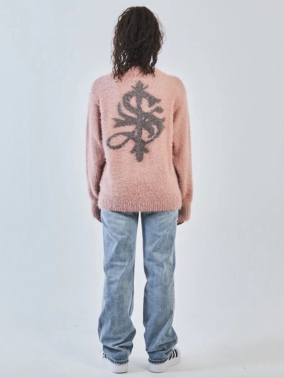 【SUPPLIER】Cross Shaggy Knit / 【サプライヤー】クロスロゴシャギーニット