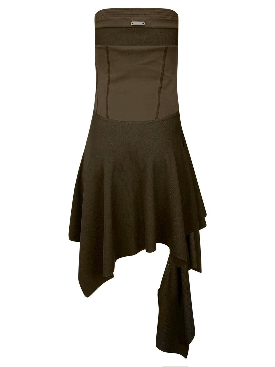 【NACHE】BUSTIER LAYERED DRESS