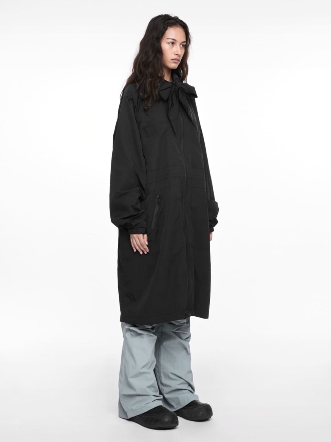 【NACHE】TIE FIELD COAT (UNISEX)