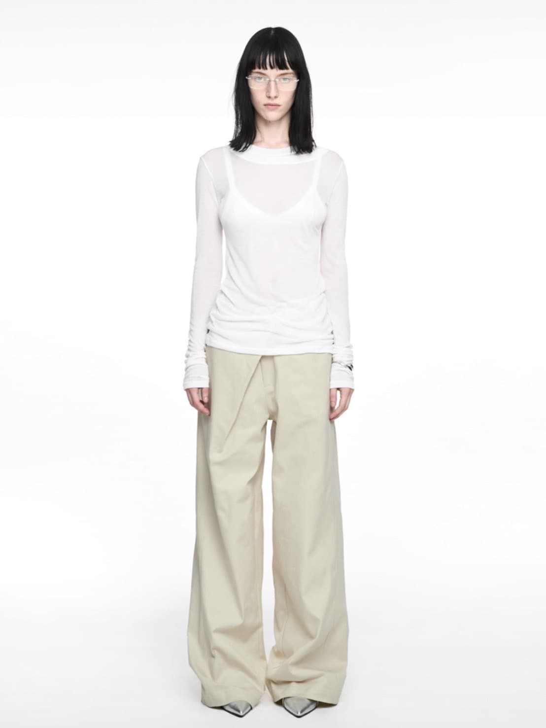 【NACHE】LAYERED BASIC LONG SLEEVE