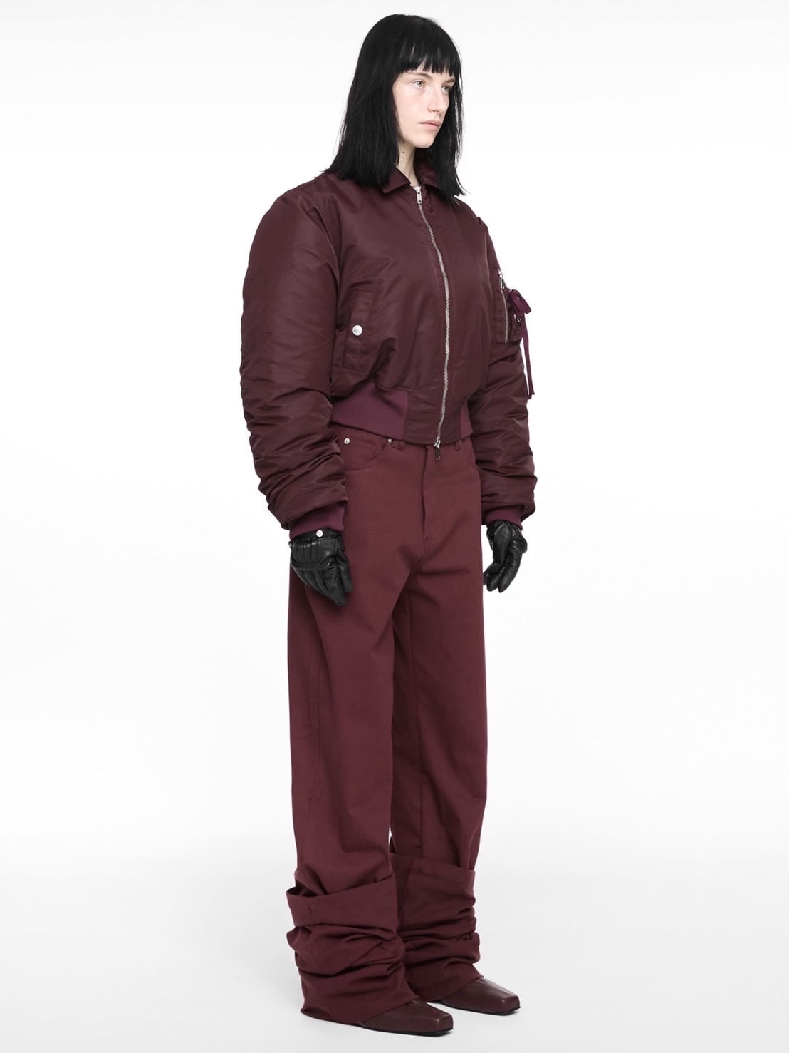 【NACHE】REVERSE COTTON PANTS