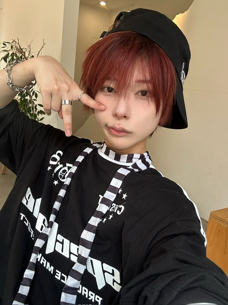 受注制【LUV CODE】sports long sleeve tee (3color)