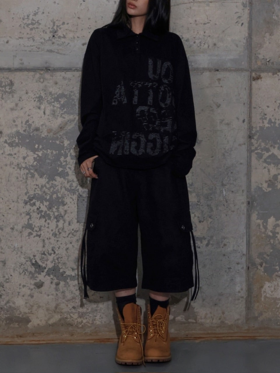 【FANCY CLUB】CROSS POCKET BERMUDA PANTS / 【ファンシークラブ】クロスポケットバミューダパンツ