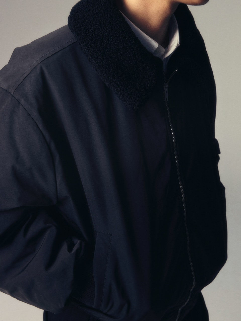 【CS】gradation boa blouson