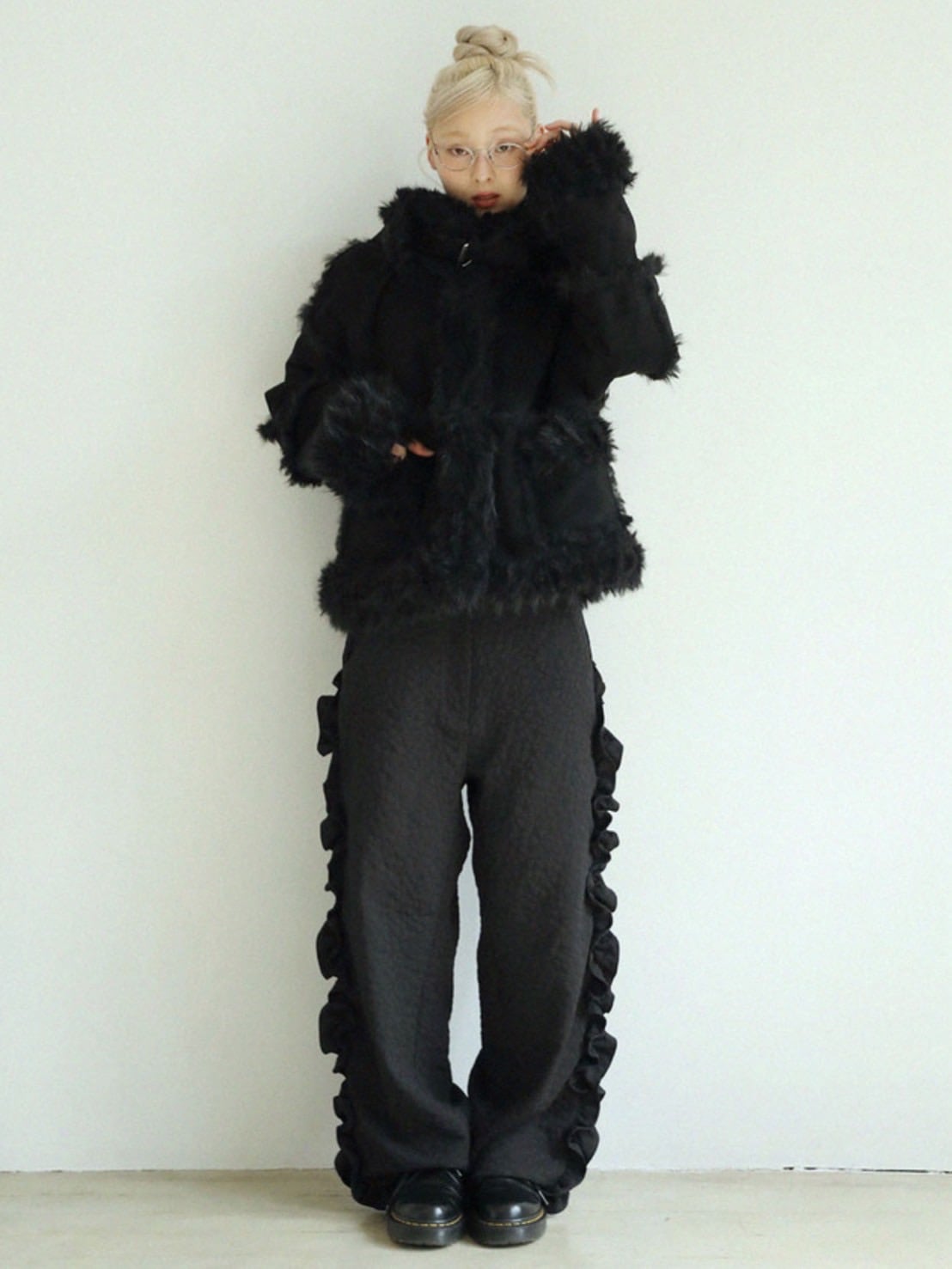 12/21 20:00 再販【Uglyshadow】REVERSIBLE SHEARLING JACKET