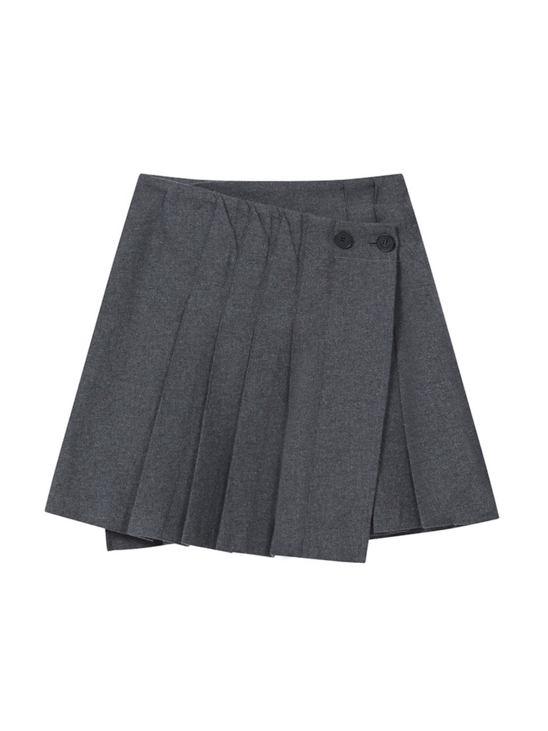 【Miseki seoul】Wabi origami pleats midi skirt
