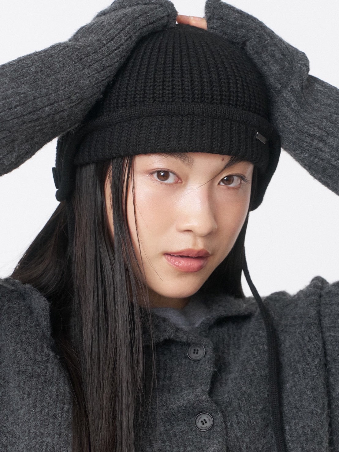 【Miseki seoul】Button trooper hat