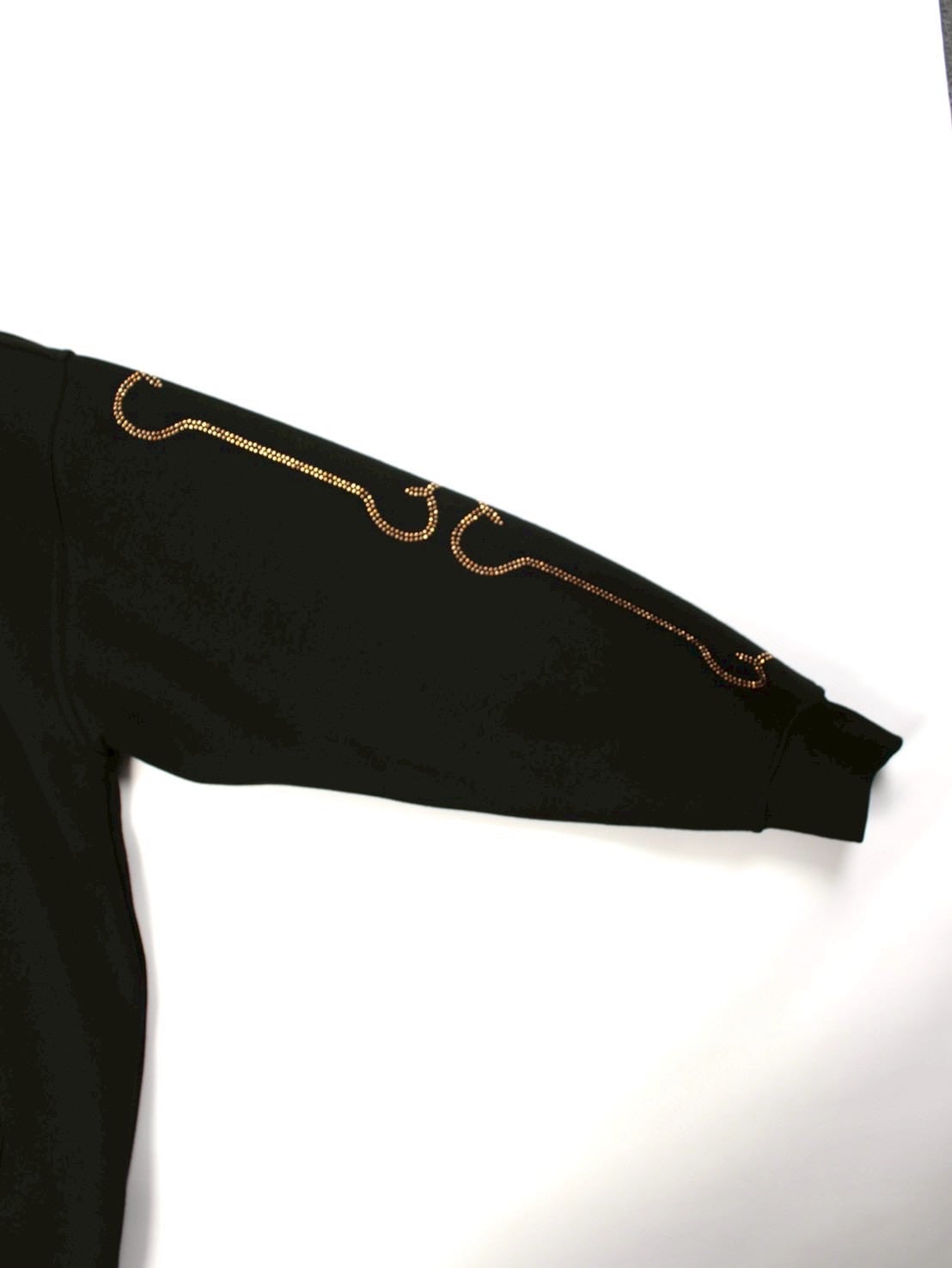 【GALFY】ピカピカ骨骨パーカー