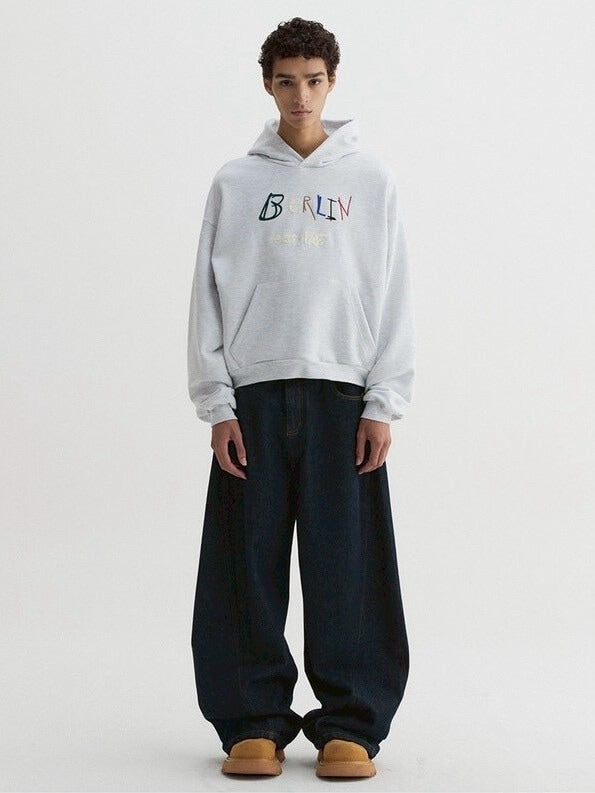 【DNSR】Crop Berlin Hoodie