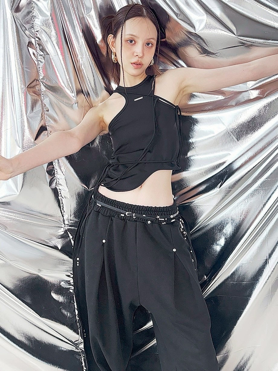 【HOLY NUMBER 7】WAVE STRAP SLEEVELESS