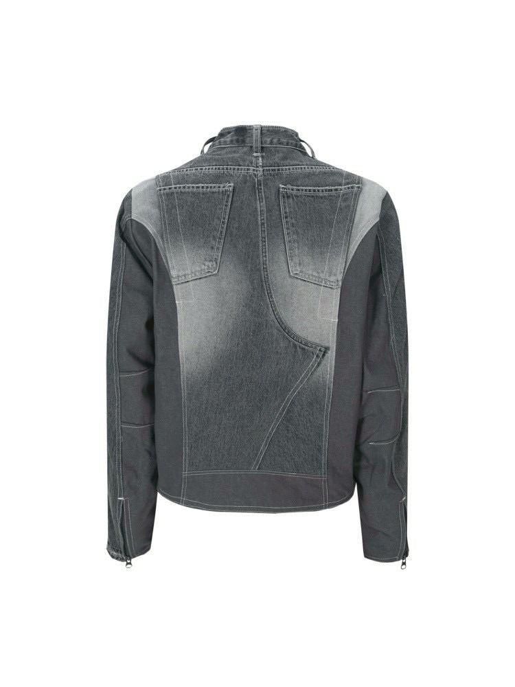 【SURGERY】surgery denim biker jacket / 【サージェリー】サージェリー デニム バイカー ジャケット