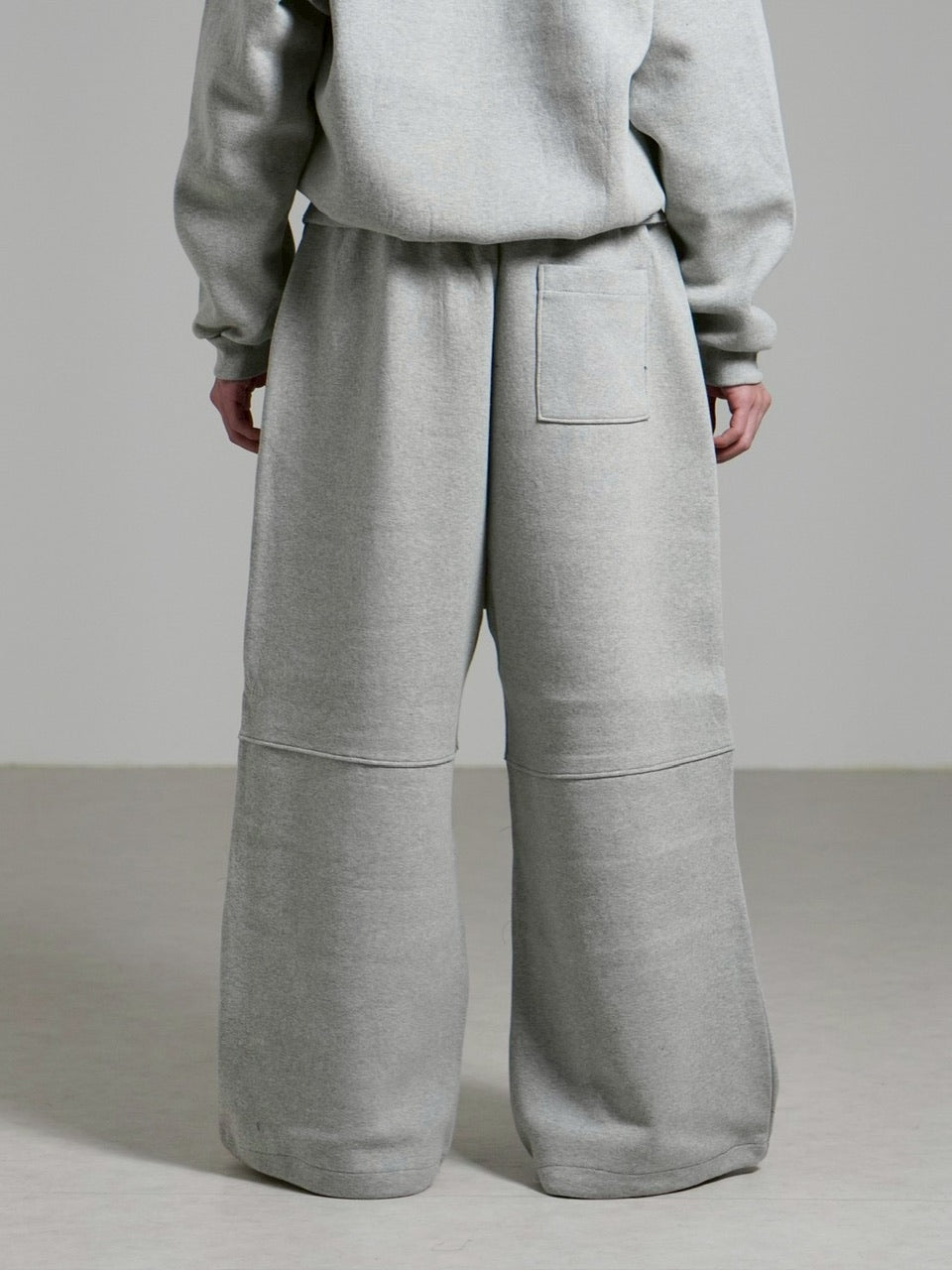 受注制【Chikashitsu +】heavy weight cotton design sweat pants / 【チカシツプラス】ヘビーウェイトコットンデザインスウェットパンツ (3color)