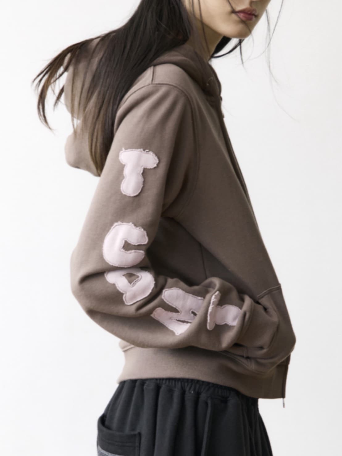 【THECOLDESTMOMENT】TCM tcdmt hooded zip-up