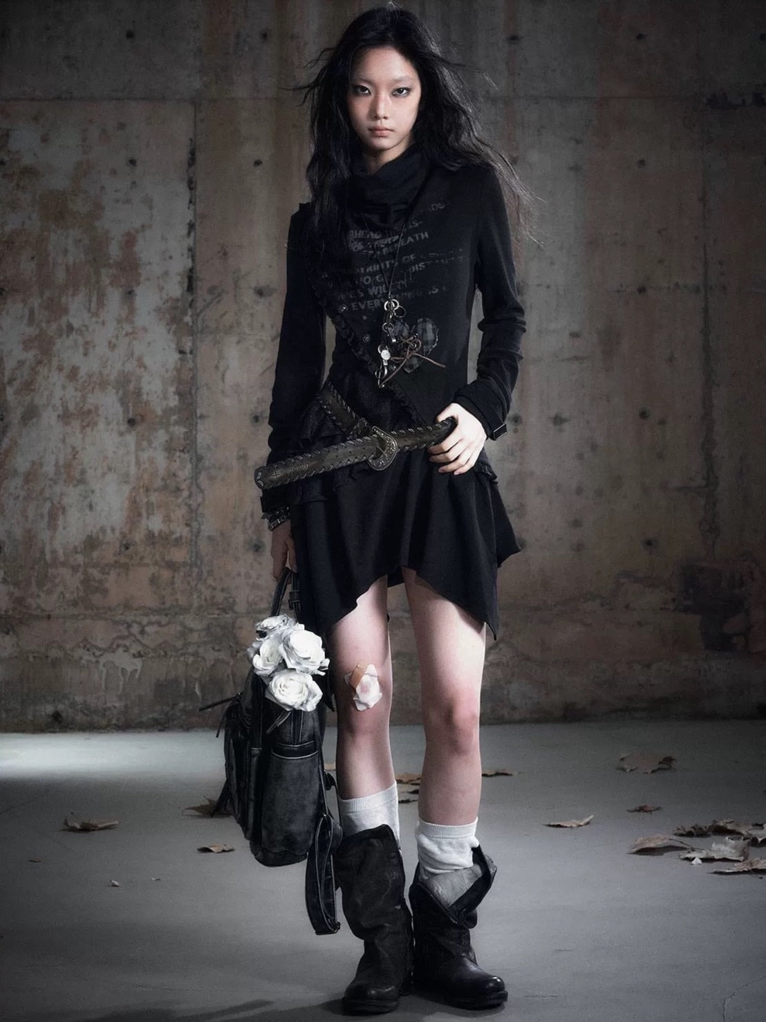 【Cest Nous】Vintage Lace-up Belt / 【セヌー】ビンテージレースアップベルト