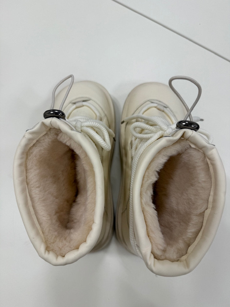 国際配送【Nerd out XU】 round puffer boots / 【ナードアウトエックスユー】ラウンドパフブーツ (2color)