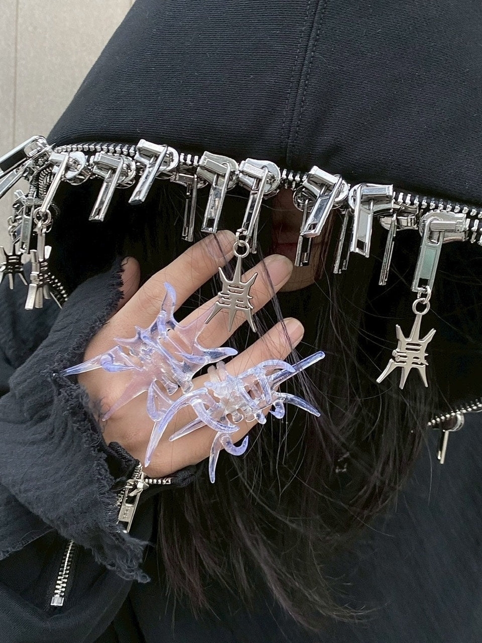 【YIKAI LABORATORY】Star clear ring