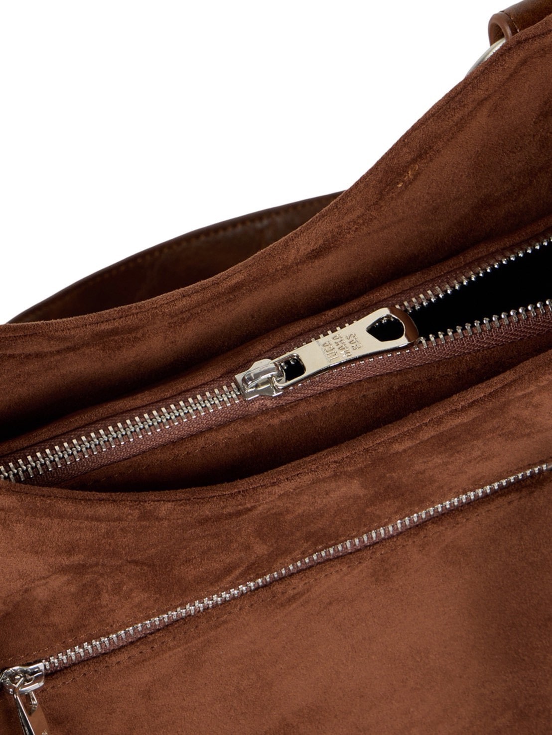 【IUGAMAKARAS】Studded Suede Shoulder Bag