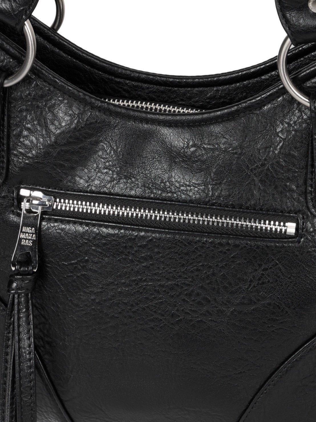 【IUGAMAKARAS】Studded Leather Mini Shoulder Bag