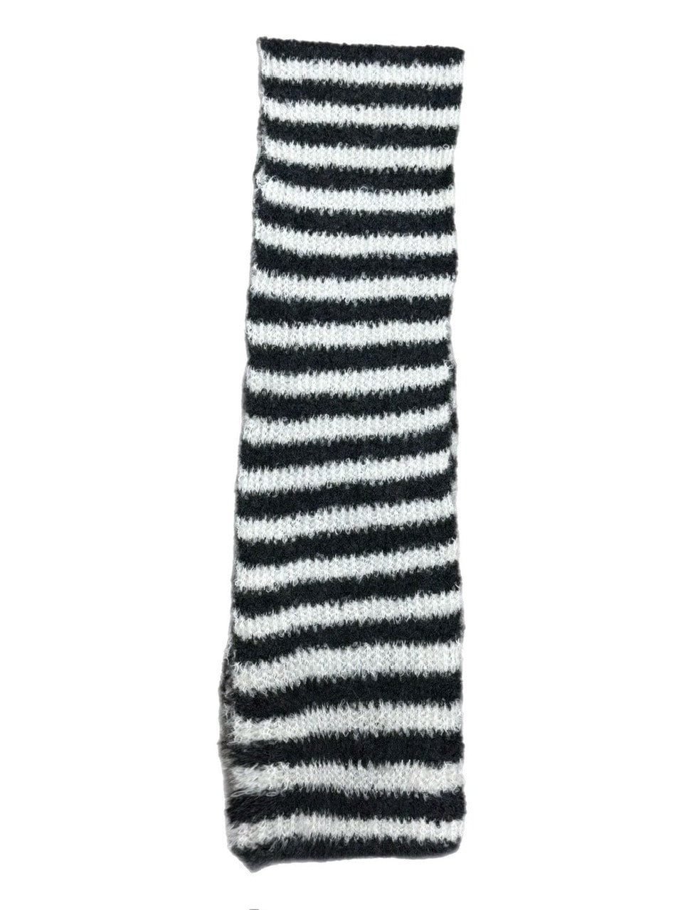 受注制【Chikashitsu +】candy border muffler / 【チカシツプラス】キャンディーボーダーマフラー (4color)