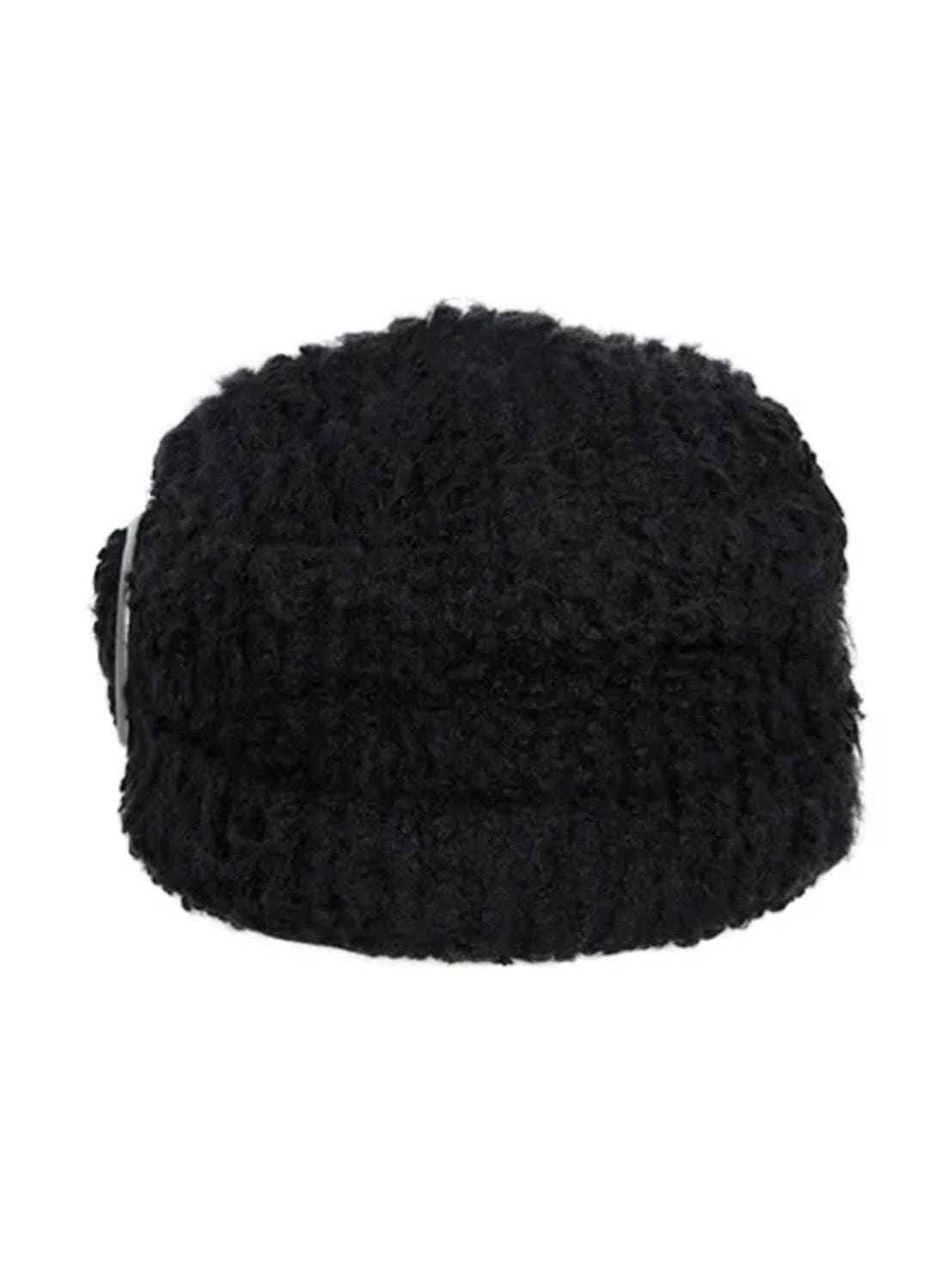 【NOT KNOWING】Buckle Bellboy Cap