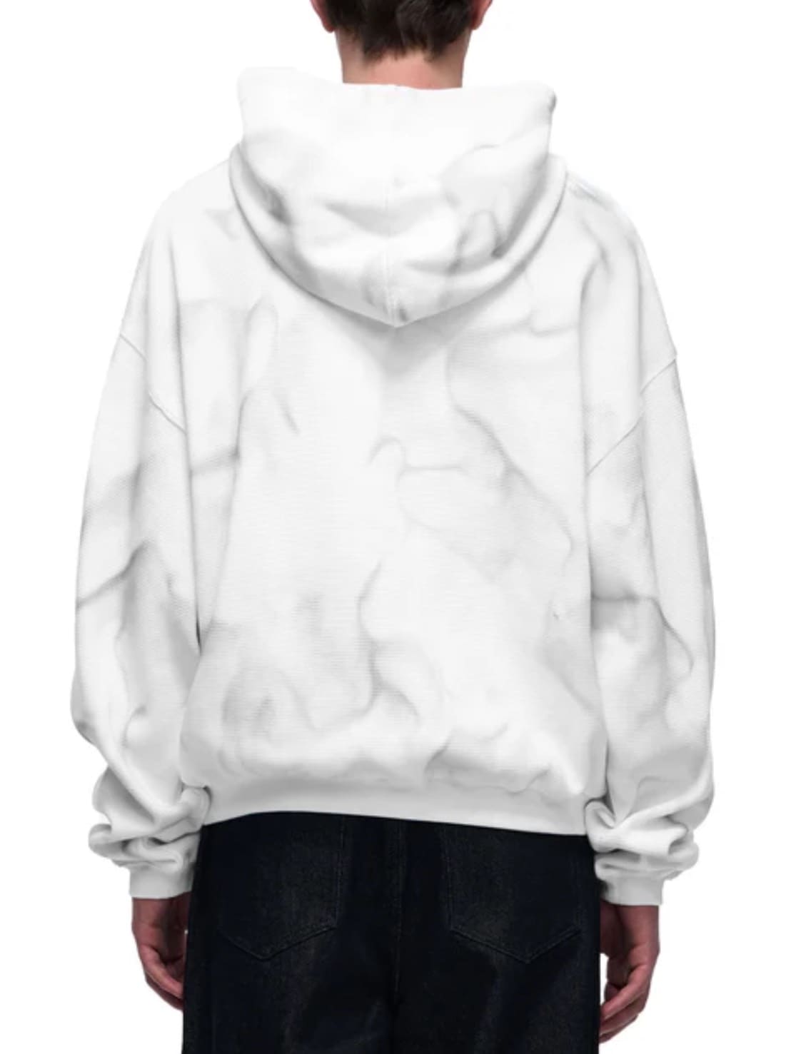 【The Boy Has No Patience】LUMINOUS DAWN EMBROIDERED LOGO HOODIE / 【ザボーイハズノーペーシェンス】ロゴプルオーバーパーカー