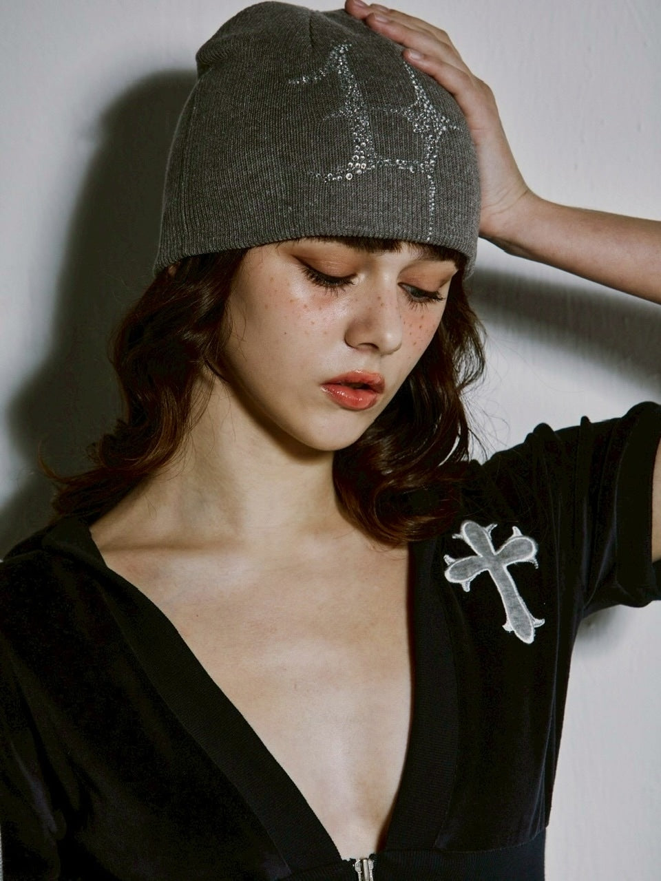 【GATELESS】SUMMER RETRO ZIP UP / 【ゲートレス】ロゴサマーレトロジップアップ半袖Tシャツ