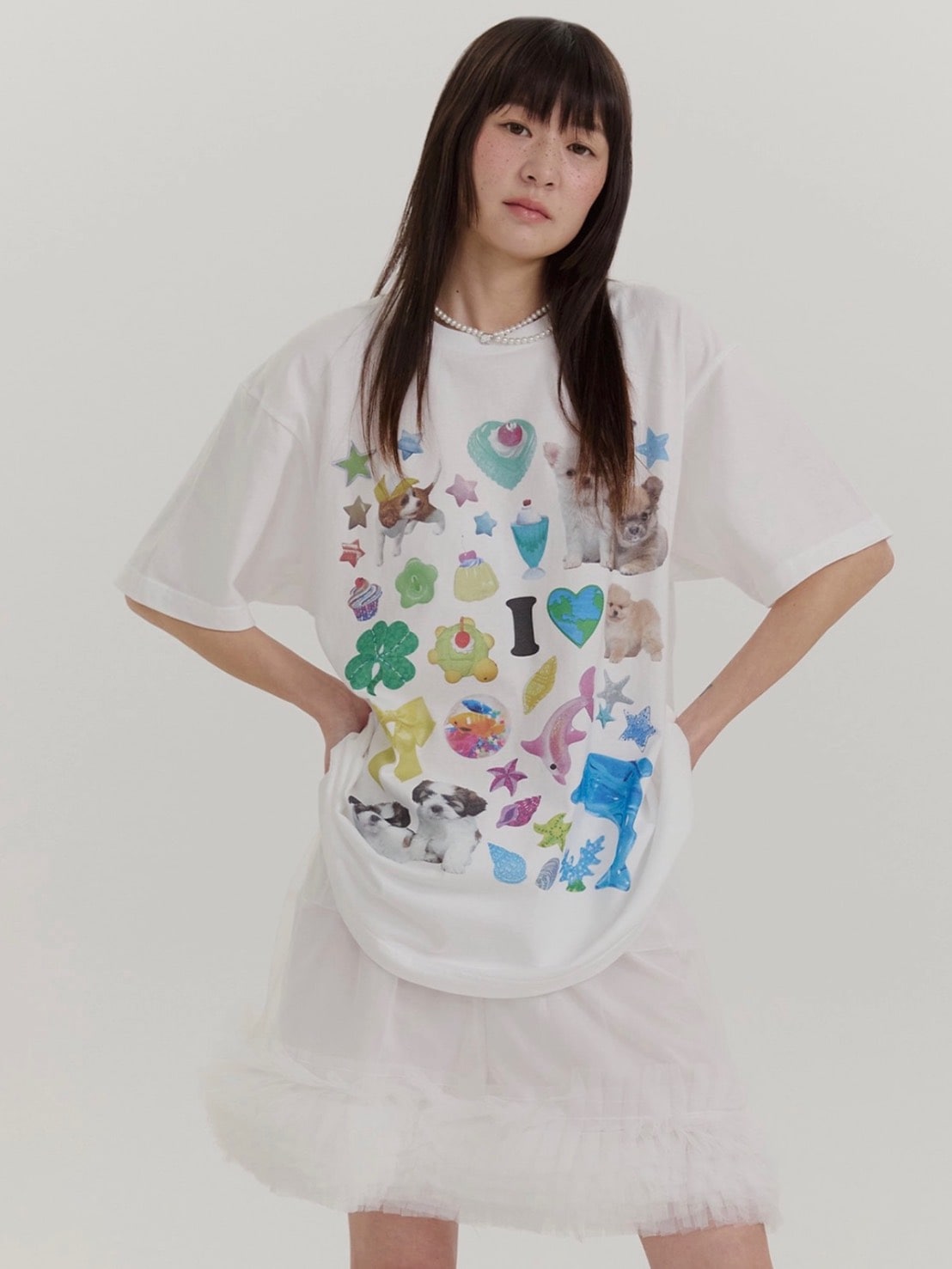 身長まだ【HURJABOYACC】PET T-SHIRTS S4