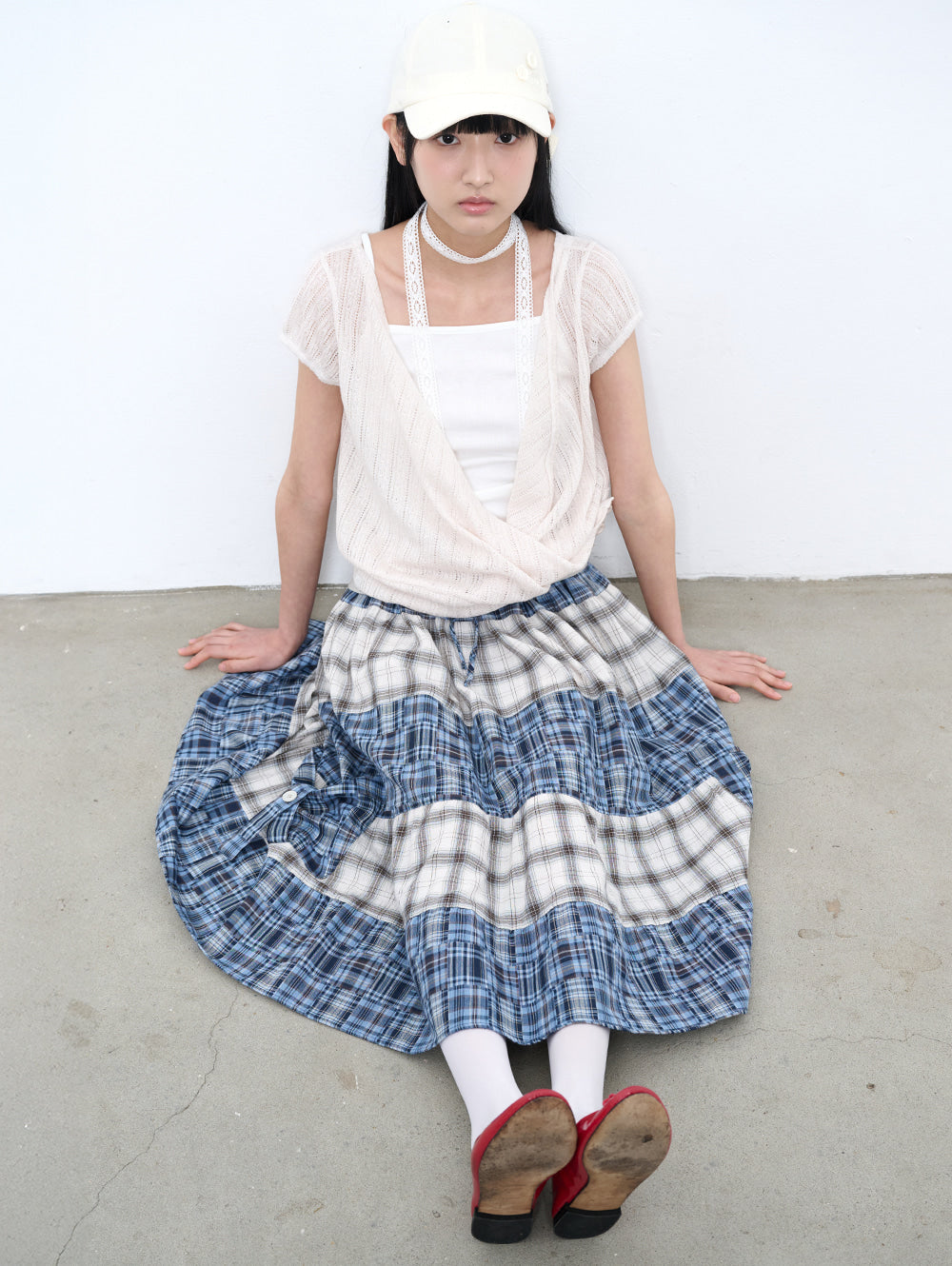 【TUOMIO】LIGHT LAYERED BOLERO