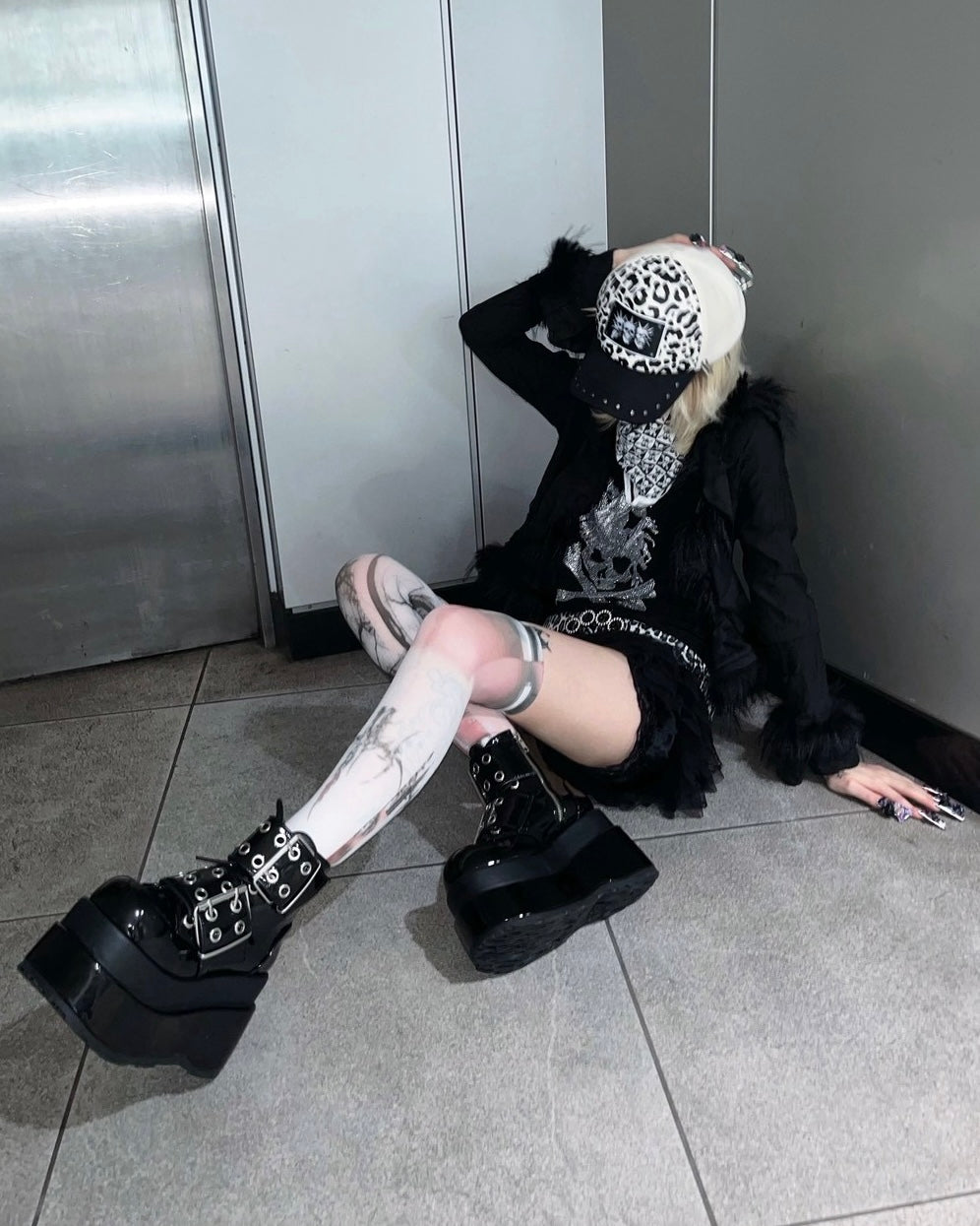 国際配送【BABY09】forbidden angel socks
