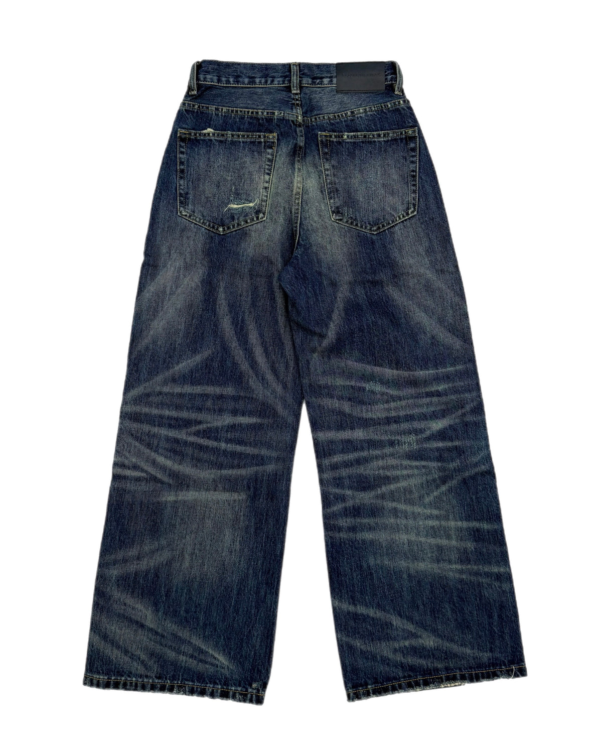 国際配送【RENOL】heavyweight washed denim pants