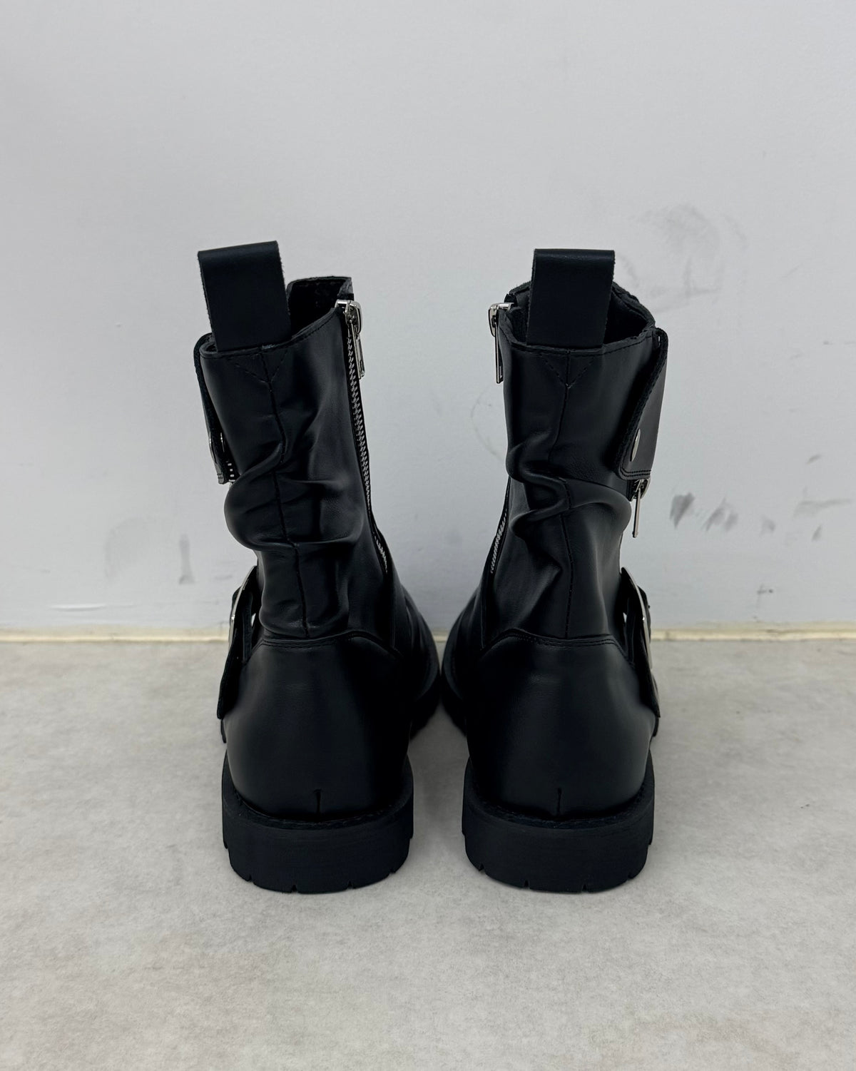 国際配送【RENOL】leather biker boots