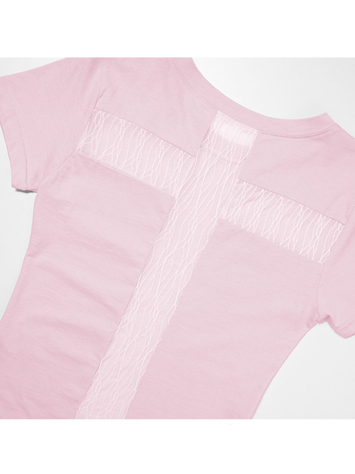 【FANCY CLUB】BACK CROSS TEE