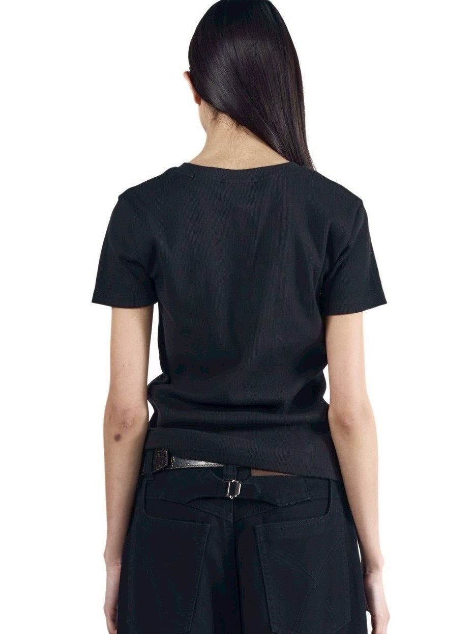 【AAKAM】Shield Henry Neck Half Top