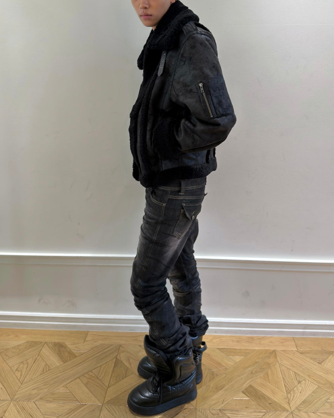 【LECYTO】Faded Outlaw Mustang Jacket
