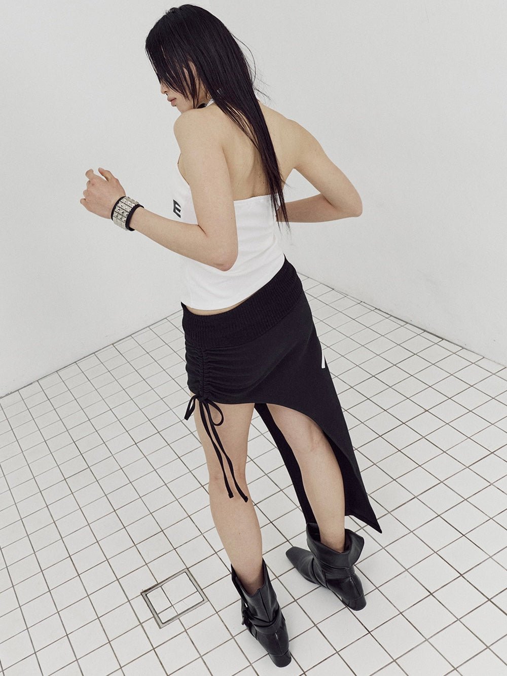 【SETUP-EXE】LOGO HALTER TANK TOP
