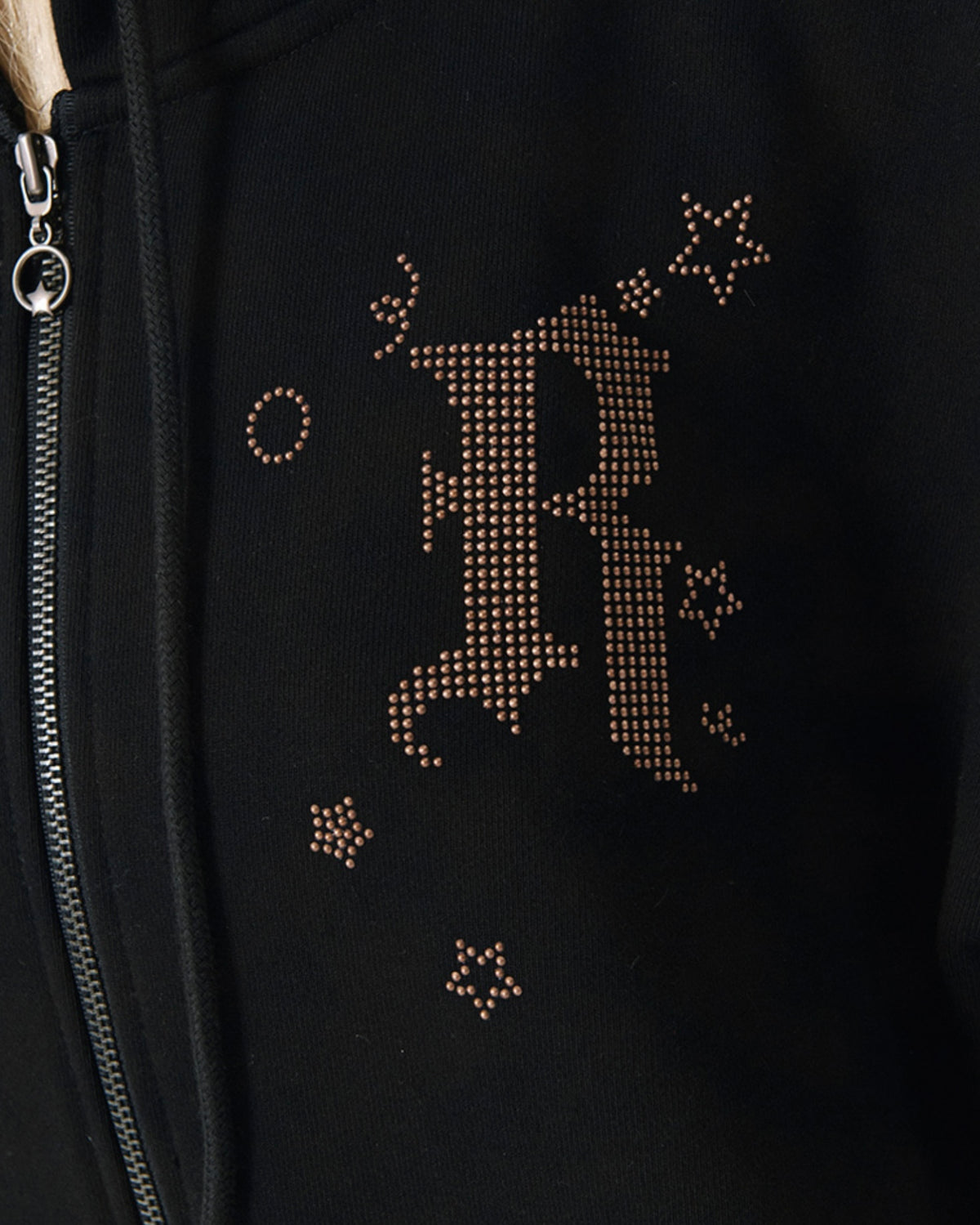 【runningHIGH】EAR ZIP UP HOODIE