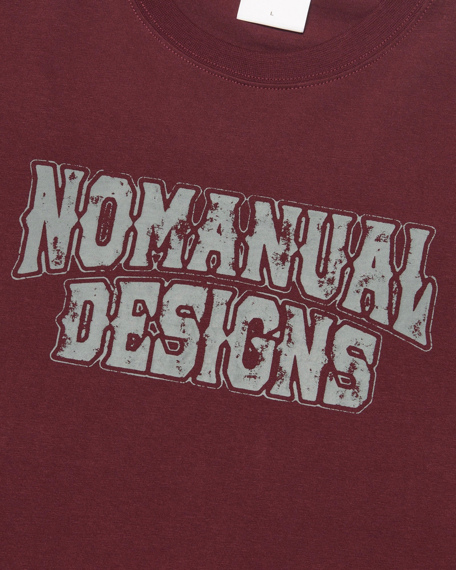 【NOMANUAL】STRIPE LAYERED LONG SLEEVE TEE