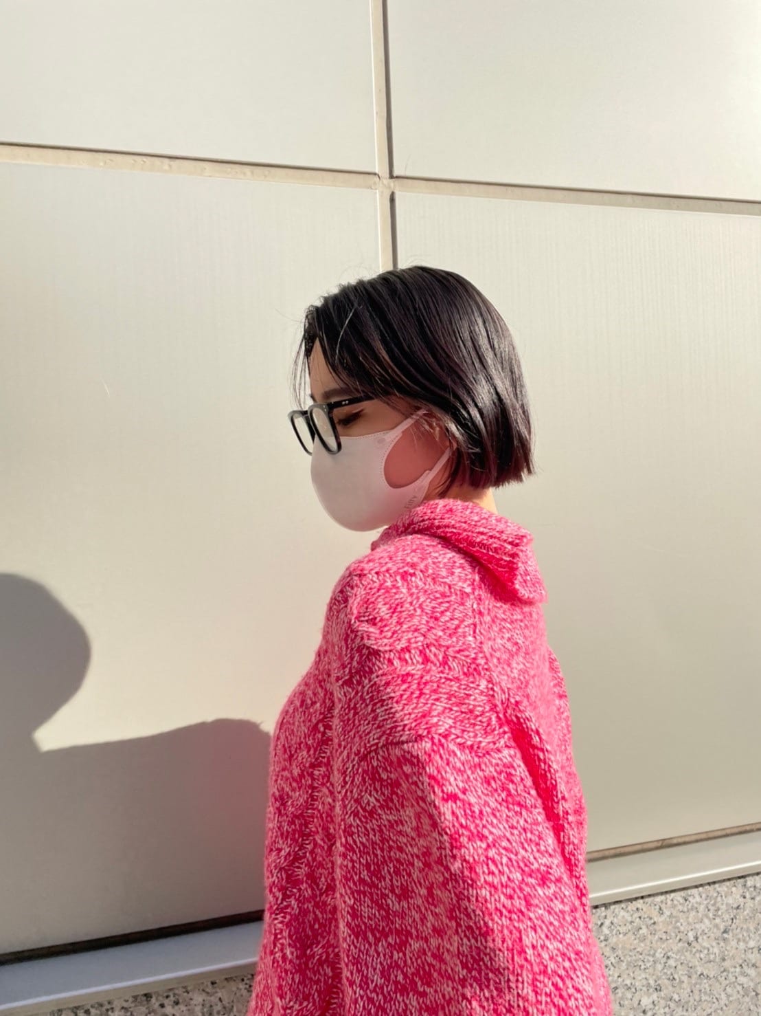 【Chikashitsu +】clear sunglasses 4