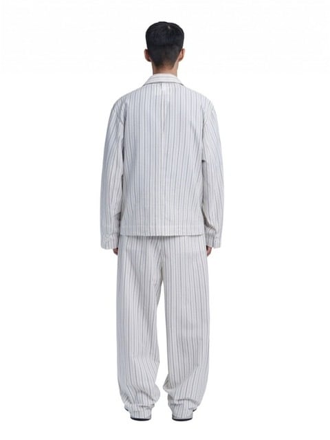 【NOMANUAL】THREE BUTTON SEERSUCKER JACKET