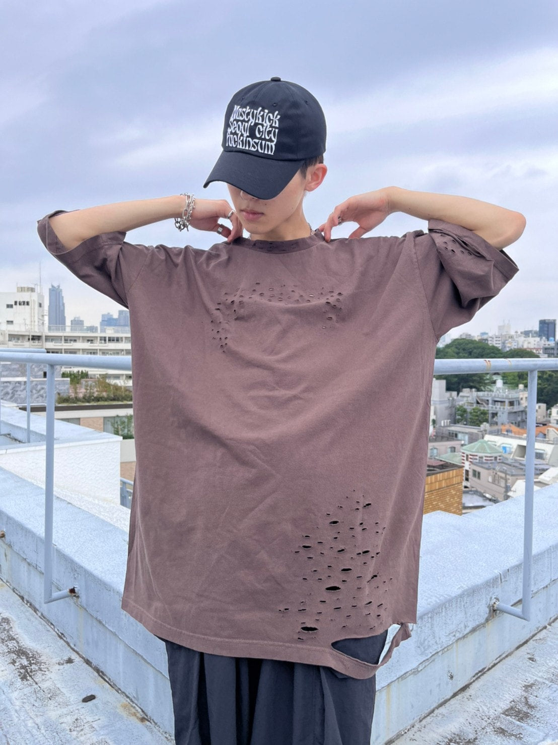 【XU original】CRASH T-shirts (4color)