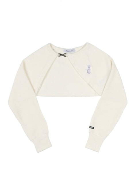 【FANCY CLUB】N.A.V BUCKLE BOLERO CARDIGAN