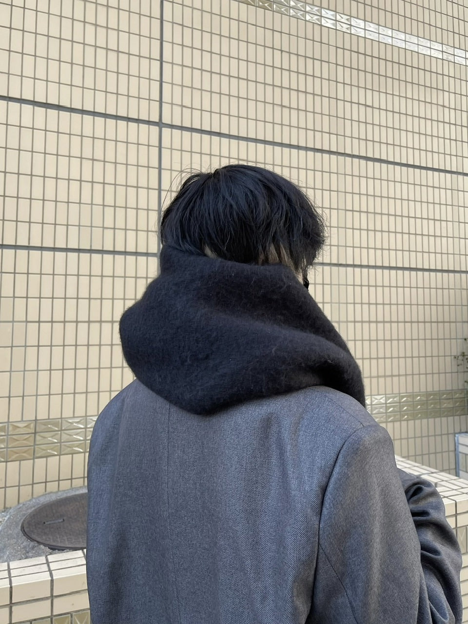 受注制【Chikashitsu +】volume color muffler (6color)