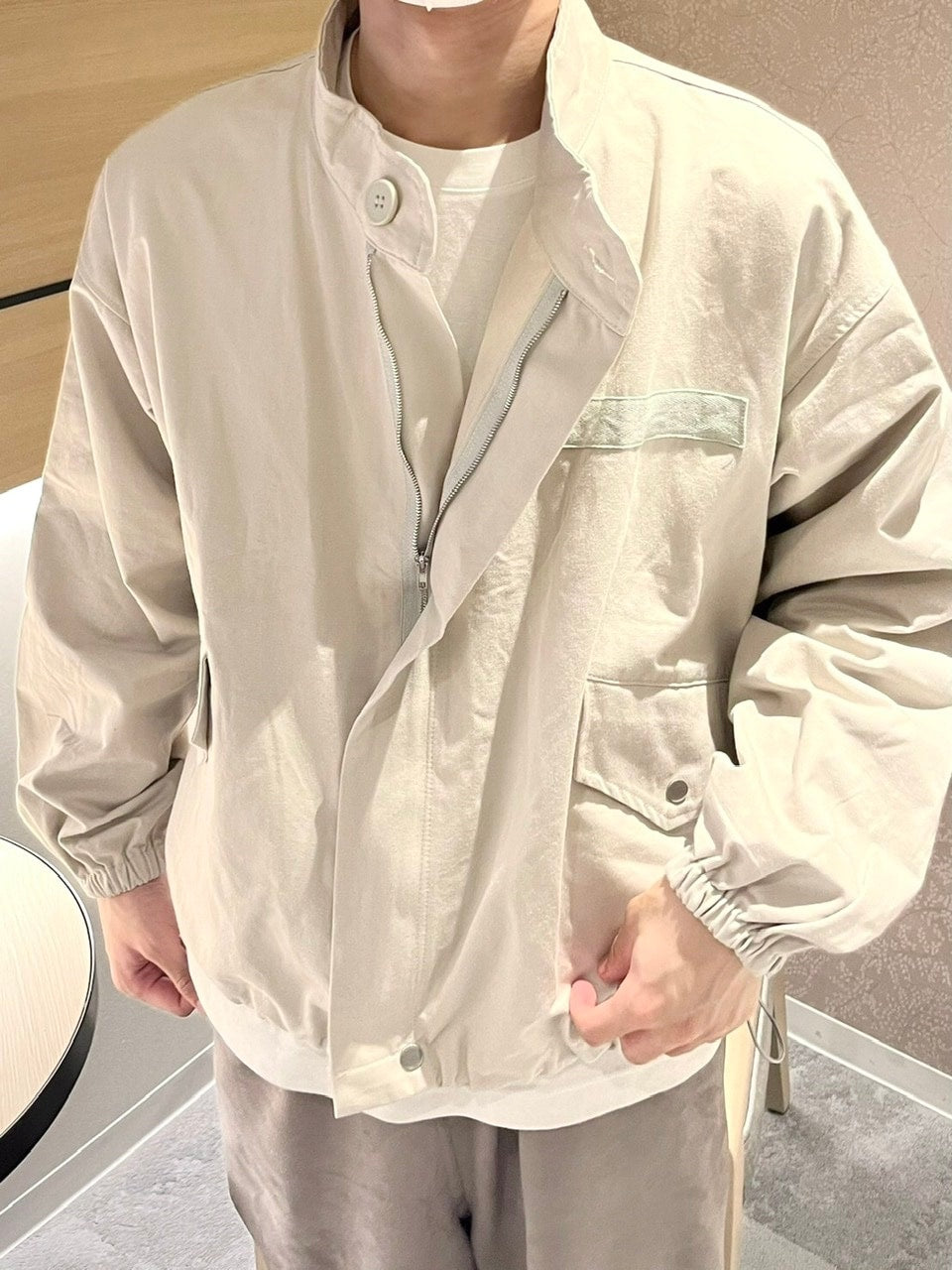 受注制【youll】cropped loose fit jacket