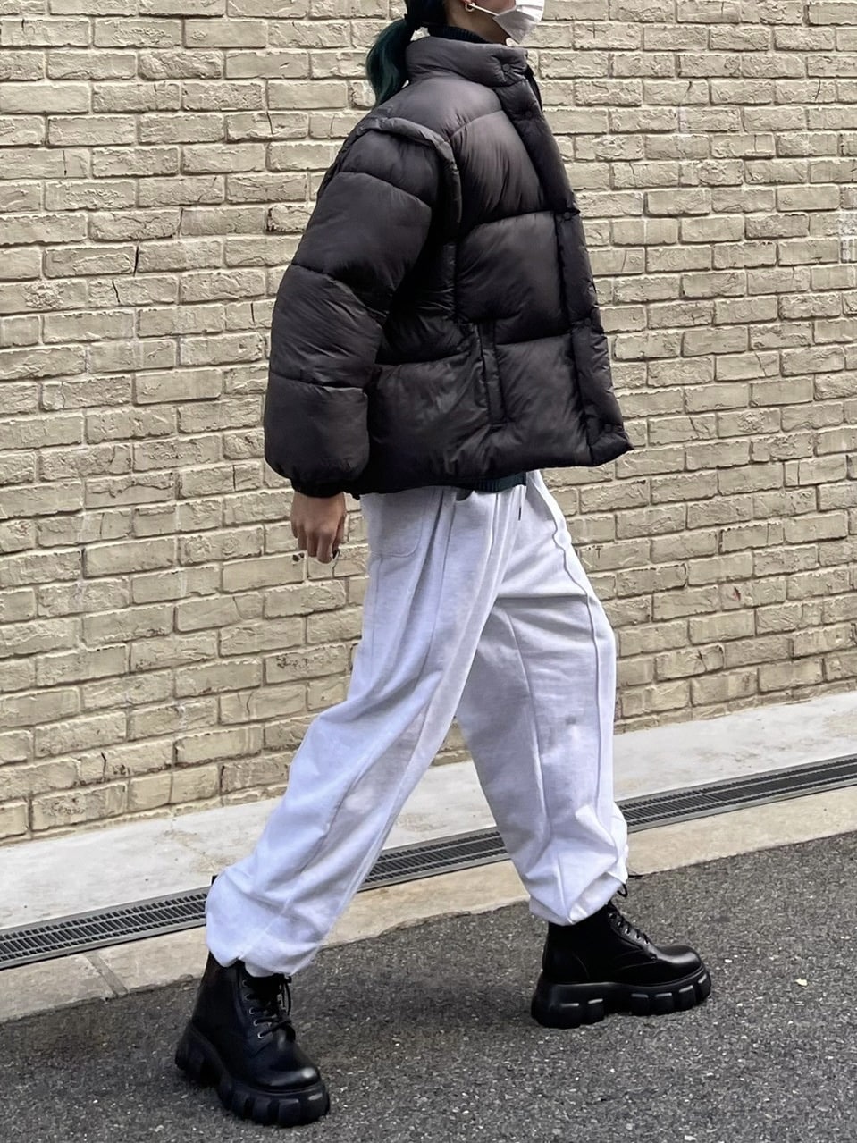 受注制【Chikashitsu +】2way padding jacket (4color)