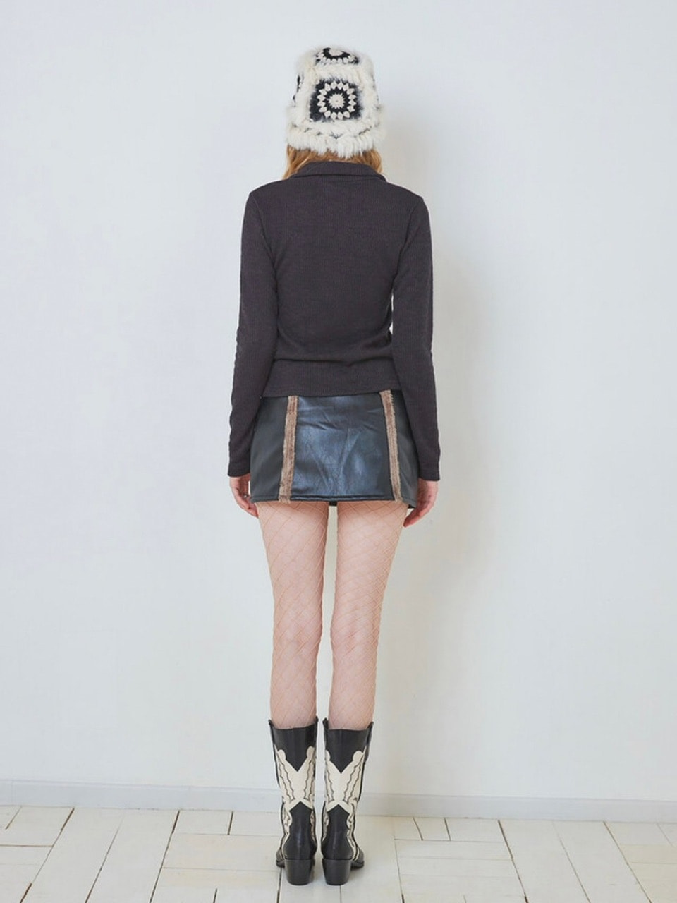 【CRANK】EYELET MUSTANG SKIRT