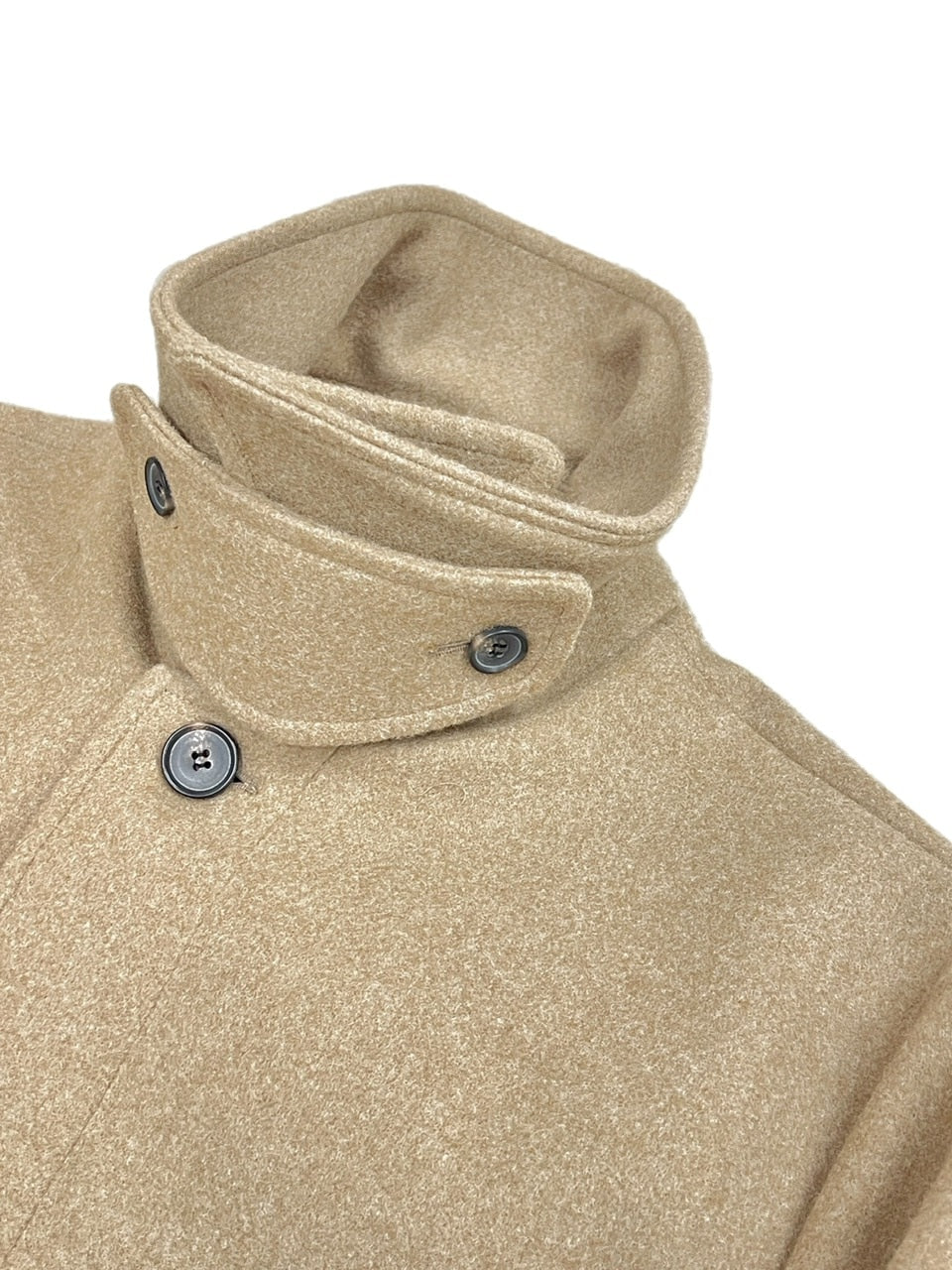 受注制【Chikashitsu +】high neck coat (3color)