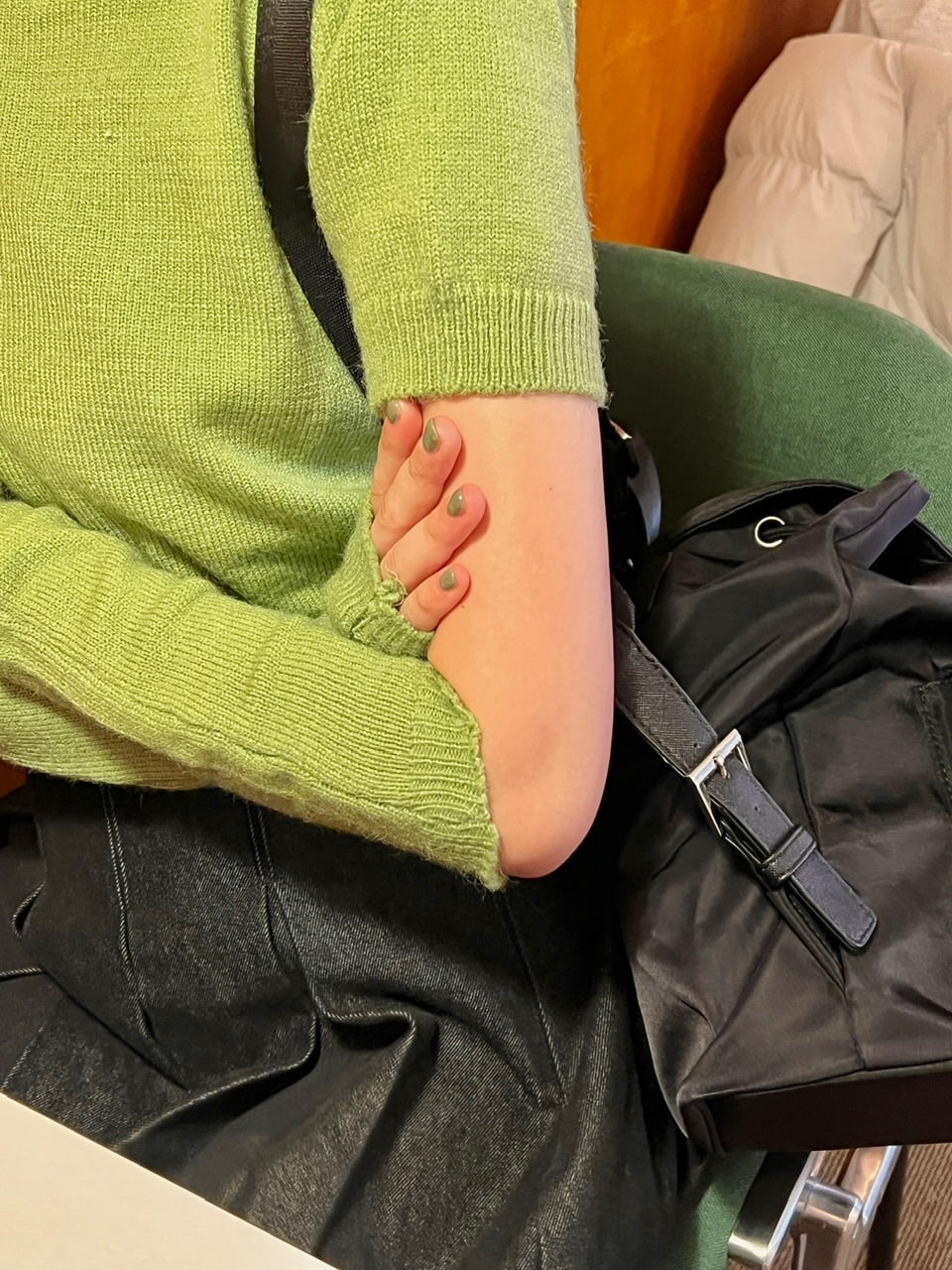 受注制【Chikashitsu +】design belt backpack